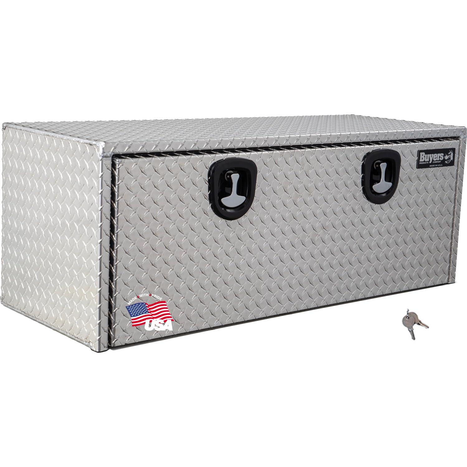BUYERS PROD 1705110 Diamond Tread Aluminum Underbody Truck Box with T-Handle Latch, 18 x 18 x 48 Inch - High quality product image showing BUYERS PROD 1705110 Diamond Tread Aluminum Underbody Truck Box with T-Handle Latch, 18 x 18 x 48 Inch details and features BUYERS PROD 1705110 Diamond Tread Aluminum Underbody Truck Box with T-Handle Latch, 18 x 18 x 48 Inch - High quality product image showing BUYERS PROD 1705110 Diamond Tread Aluminum Underbody Truck Box with T-Handle Latch, 18 x 18 x 48 Inch details and features