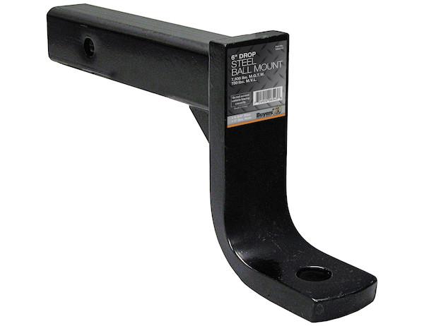 BUYERS PROD 1803015 BALL MOUNT, Class III; Fits 2 Inch Receiver; 7500 Pound Gross Trailer Weight/ 750 Pound Tongue Weight; 6 Inch Drop/ 4-3/4 Inch Rise; Non-Swivel; Non-Extendable; 10 Inch Shank Length/ Hollow; Accepts 1 Inch Ball Shank; Without Ball - High quality product image showing BUYERS PROD 1803015 BALL MOUNT, Class III; Fits 2 Inch Receiver; 7500 Pound Gross Trailer Weight/ 750 Pound Tongue Weight; 6 Inch Drop/ 4-3/4 Inch Rise; Non-Swivel; Non-Extendable; 10 Inch Shank Length/ Hollow; Accepts 1 Inch Ball Shank; Without Ball details and features BUYERS PROD 1803015 BALL MOUNT, Class III; Fits 2 Inch Receiver; 7500 Pound Gross Trailer Weight/ 750 Pound Tongue Weight; 6 Inch Drop/ 4-3/4 Inch Rise; Non-Swivel; Non-Extendable; 10 Inch Shank Length/ Hollow; Accepts 1 Inch Ball Shank; Without Ball - High quality product image showing BUYERS PROD 1803015 BALL MOUNT, Class III; Fits 2 Inch Receiver; 7500 Pound Gross Trailer Weight/ 750 Pound Tongue Weight; 6 Inch Drop/ 4-3/4 Inch Rise; Non-Swivel; Non-Extendable; 10 Inch Shank Length/ Hollow; Accepts 1 Inch Ball Shank; Without Ball details and features