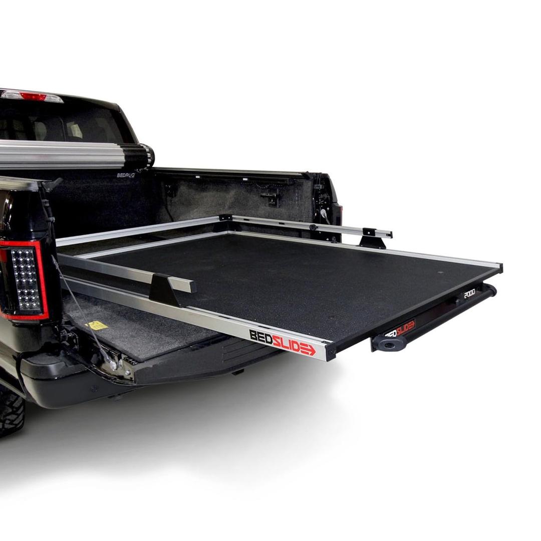 BEDSLIDE 20-7548-HD HD (75 INCH X 48 INCH) Heavy Duty Sliding Truck Bed Organizer | MADE IN THE USA | 2,000 lb Capacity from The Twister Group BEDSLIDE 20-7548-HD HD (75 INCH X 48 INCH) Heavy Duty Sliding Truck Bed Organizer | MADE IN THE USA | 2,000 lb Capacity - The Twister Group Tools product