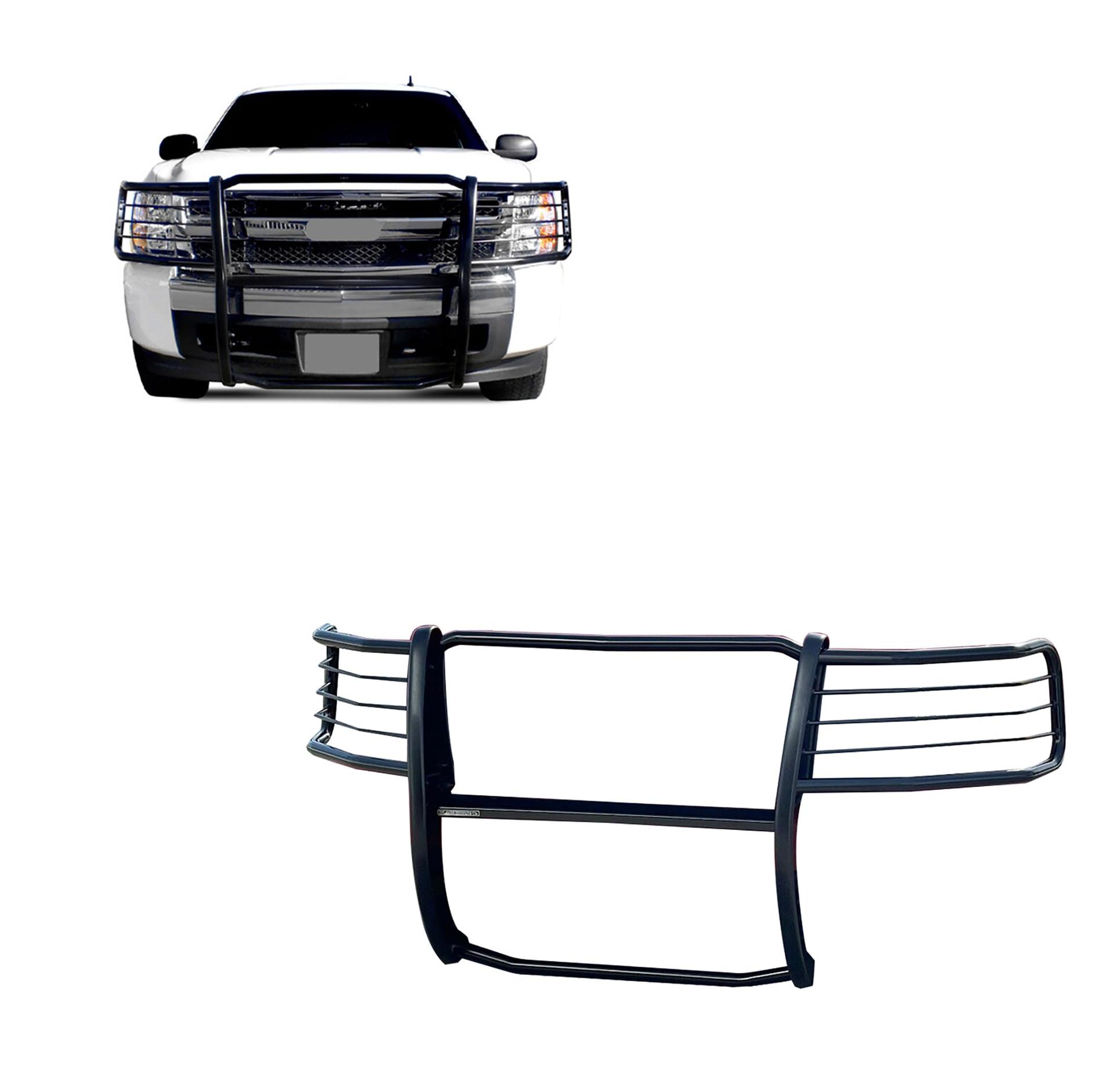 BLACK HORSE 17A035700A2MA Grille brush Bumper Guard Modular Black Compatible with 2007-2013 Chevrolet Silverado 1500 - High quality product image showing BLACK HORSE 17A035700A2MA Grille brush Bumper Guard Modular Black Compatible with 2007-2013 Chevrolet Silverado 1500 details and features BLACK HORSE 17A035700A2MA Grille brush Bumper Guard Modular Black Compatible with 2007-2013 Chevrolet Silverado 1500 - High quality product image showing BLACK HORSE 17A035700A2MA Grille brush Bumper Guard Modular Black Compatible with 2007-2013 Chevrolet Silverado 1500 details and features