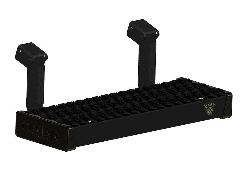 CARR 130551-1 Truck Step; Maxgrip; Rocker Panel Mount; Single; Flat Step; 500 Pound Weight Capacity; Non Extendable; Stationary; Powder Coated; Black - High quality product image showing CARR 130551-1 Truck Step; Maxgrip; Rocker Panel Mount; Single; Flat Step; 500 Pound Weight Capacity; Non Extendable; Stationary; Powder Coated; Black details and features CARR 130551-1 Truck Step; Maxgrip; Rocker Panel Mount; Single; Flat Step; 500 Pound Weight Capacity; Non Extendable; Stationary; Powder Coated; Black - High quality product image showing CARR 130551-1 Truck Step; Maxgrip; Rocker Panel Mount; Single; Flat Step; 500 Pound Weight Capacity; Non Extendable; Stationary; Powder Coated; Black details and features