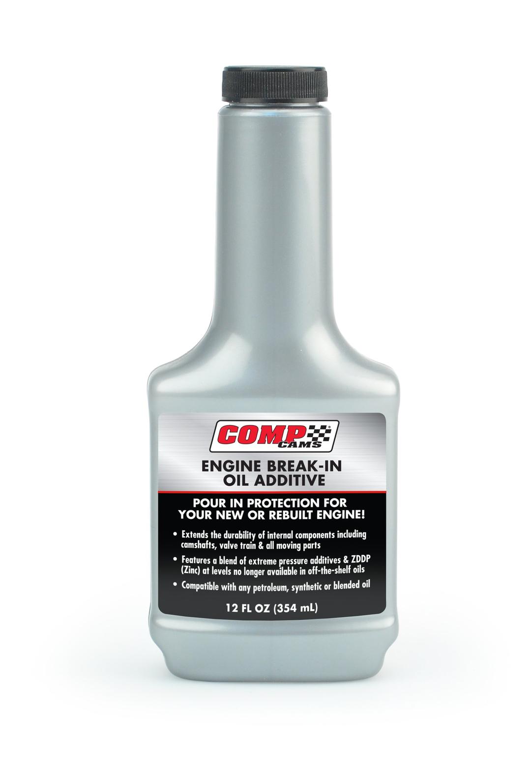 COMP CAMS 159 Engine Break-In Oil Additive, 12 oz. Bottle from The Twister Group COMP CAMS 159 Engine Break-In Oil Additive, 12 oz. Bottle - The Twister Group Tools product