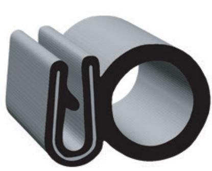 CLEAN SEAL G7056-50 Door Window Channel Seal; U-Channel Type; Clip-On With Side Bulb; 1 Inch Width x 5/8 Inch Thickness x 50 Foot Length; 1/8 Inch Flange Size; Black - High quality product image showing CLEAN SEAL G7056-50 Door Window Channel Seal; U-Channel Type; Clip-On With Side Bulb; 1 Inch Width x 5/8 Inch Thickness x 50 Foot Length; 1/8 Inch Flange Size; Black details and features CLEAN SEAL G7056-50 Door Window Channel Seal; U-Channel Type; Clip-On With Side Bulb; 1 Inch Width x 5/8 Inch Thickness x 50 Foot Length; 1/8 Inch Flange Size; Black - High quality product image showing CLEAN SEAL G7056-50 Door Window Channel Seal; U-Channel Type; Clip-On With Side Bulb; 1 Inch Width x 5/8 Inch Thickness x 50 Foot Length; 1/8 Inch Flange Size; Black details and features