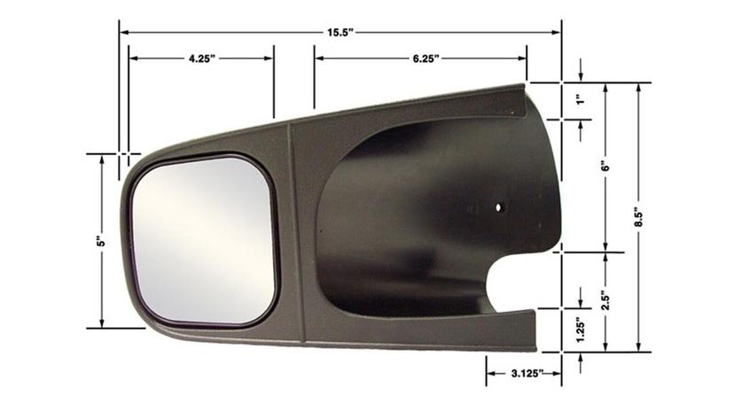 CIPA 10500 Custom Towing Mirror - Dodge, Pair CIPA 10500 Custom Towing Mirror - Dodge, Pair