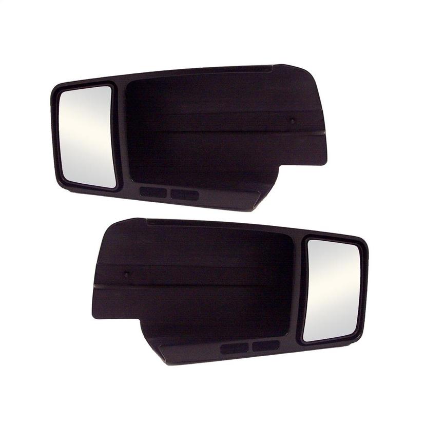 CIPA 11800 Custom Towing Mirror - Ford, Pair, black & silver, 18 inch CIPA 11800 Custom Towing Mirror - Ford, Pair, black & silver, 18 inch
