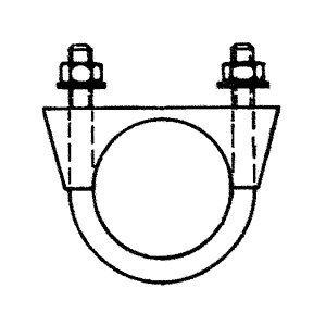 CUMMINS 155-1256 Onan Exhaust Clamp from The Twister Group CUMMINS 155-1256 Onan Exhaust Clamp - The Twister Group Tools product