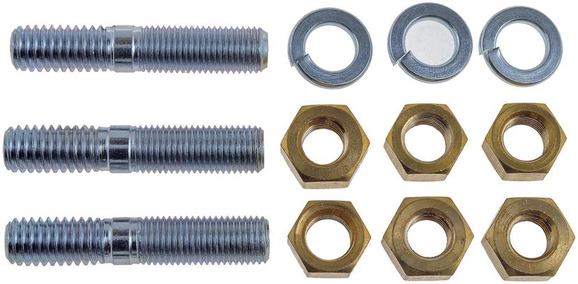 DORMAN 03099 Front Exhaust Stud Kit - 7/16-14 x 2-1/4 In. Compatible with Select Ford / Lincoln / Mercury Models DORMAN 03099 Front Exhaust Stud Kit - 7/16-14 x 2-1/4 In. Compatible with Select Ford / Lincoln / Mercury Models