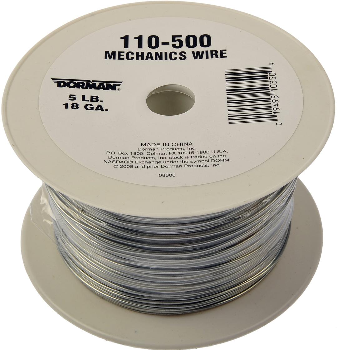 DORMAN 110-500 18 Gauge 5 Pound Spool Mechanics Wire, 830 Feet from The Twister Group DORMAN 110-500 18 Gauge 5 Pound Spool Mechanics Wire, 830 Feet - The Twister Group Tools product