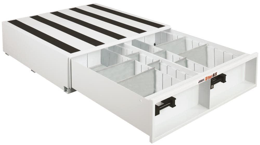 DELTA 662980 StorAll 9 INCH Tall Heavy-Duty Steel Drawer Storage (21 INCHW x 9 INCHH x 48 INCHL) - 5 INCH Deep Drawer - High quality product image showing DELTA 662980 StorAll 9 INCH Tall Heavy-Duty Steel Drawer Storage (21 INCHW x 9 INCHH x 48 INCHL) - 5 INCH Deep Drawer details and features DELTA 662980 StorAll 9 INCH Tall Heavy-Duty Steel Drawer Storage (21 INCHW x 9 INCHH x 48 INCHL) - 5 INCH Deep Drawer - High quality product image showing DELTA 662980 StorAll 9 INCH Tall Heavy-Duty Steel Drawer Storage (21 INCHW x 9 INCHH x 48 INCHL) - 5 INCH Deep Drawer details and features