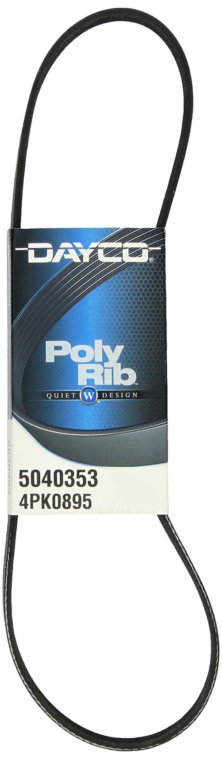 DAYCO 5040353 Belt, Black DAYCO 5040353 Belt, Black