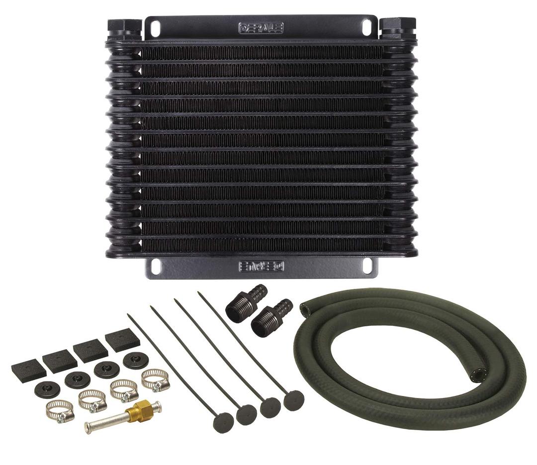 DERALE 13613 Series 9000 Plate and Fin Transmission Oil Cooler,Black from The Twister Group DERALE 13613 Series 9000 Plate and Fin Transmission Oil Cooler,Black - The Twister Group Tools product