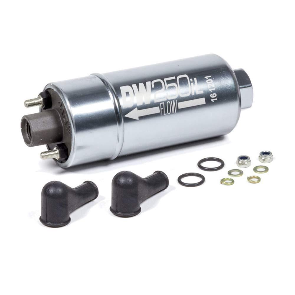 DW 9-250 in-Line External Fuel Pump (250lph) - High quality product image showing DW 9-250 in-Line External Fuel Pump (250lph) details and features DW 9-250 in-Line External Fuel Pump (250lph) - High quality product image showing DW 9-250 in-Line External Fuel Pump (250lph) details and features