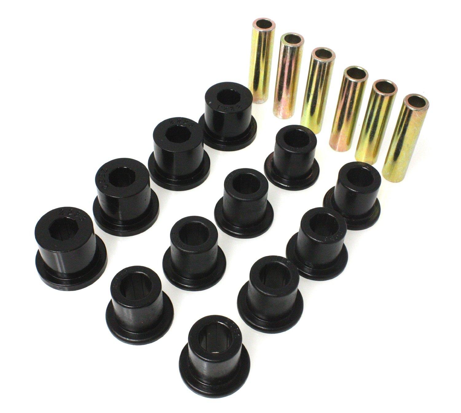 ENERGY SUSPENSION 2.2119G Spring Bushing Set for Jeep, Black - High quality product image showing ENERGY SUSPENSION 2.2119G Spring Bushing Set for Jeep, Black details and features ENERGY SUSPENSION 2.2119G Spring Bushing Set for Jeep, Black - High quality product image showing ENERGY SUSPENSION 2.2119G Spring Bushing Set for Jeep, Black details and features