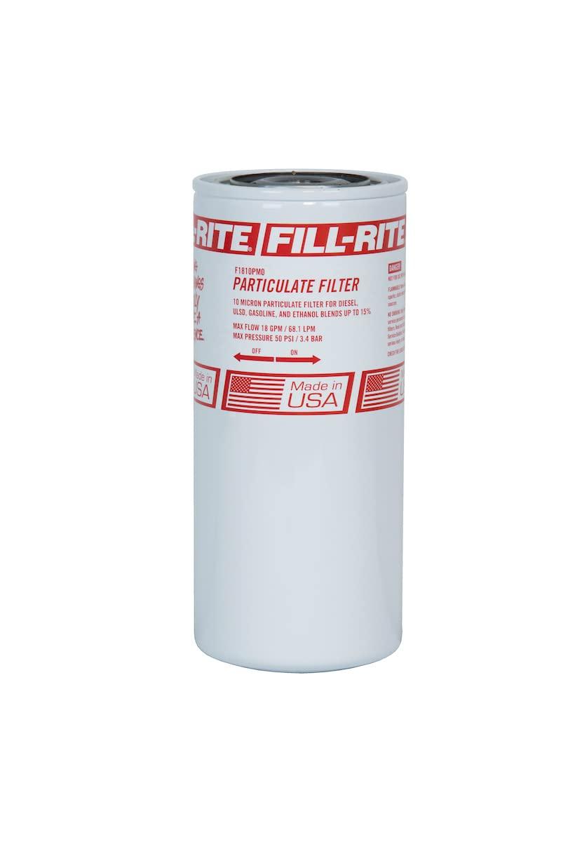 FILL-RITE F1810PM0 3/4 INCH 18 GPM (68 LPM) 10 Micron Particulate Spin-On Fuel Filter FILL-RITE F1810PM0 3/4 INCH 18 GPM (68 LPM) 10 Micron Particulate Spin-On Fuel Filter