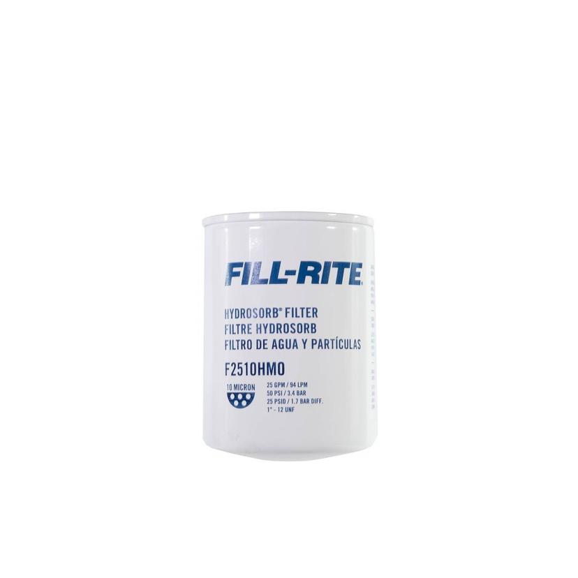 FILL-RITE F2510HM0 FILTER--10 MICRON HYDROSORB, Filter Element Insert; Removes Particulates; Use With Fill Rite FR8-PX/ FR8/ FR1204H/ FR1210H/ FR1210HA Series Liquid Transfer Tank Pump; Bung Mount Installation FILL-RITE F2510HM0 FILTER--10 MICRON HYDROSORB, Filter Element Insert; Removes Particulates; Use With Fill Rite FR8-PX/ FR8/ FR1204H/ FR1210H/ FR1210HA Series Liquid Transfer Tank Pump; Bung Mount Installation