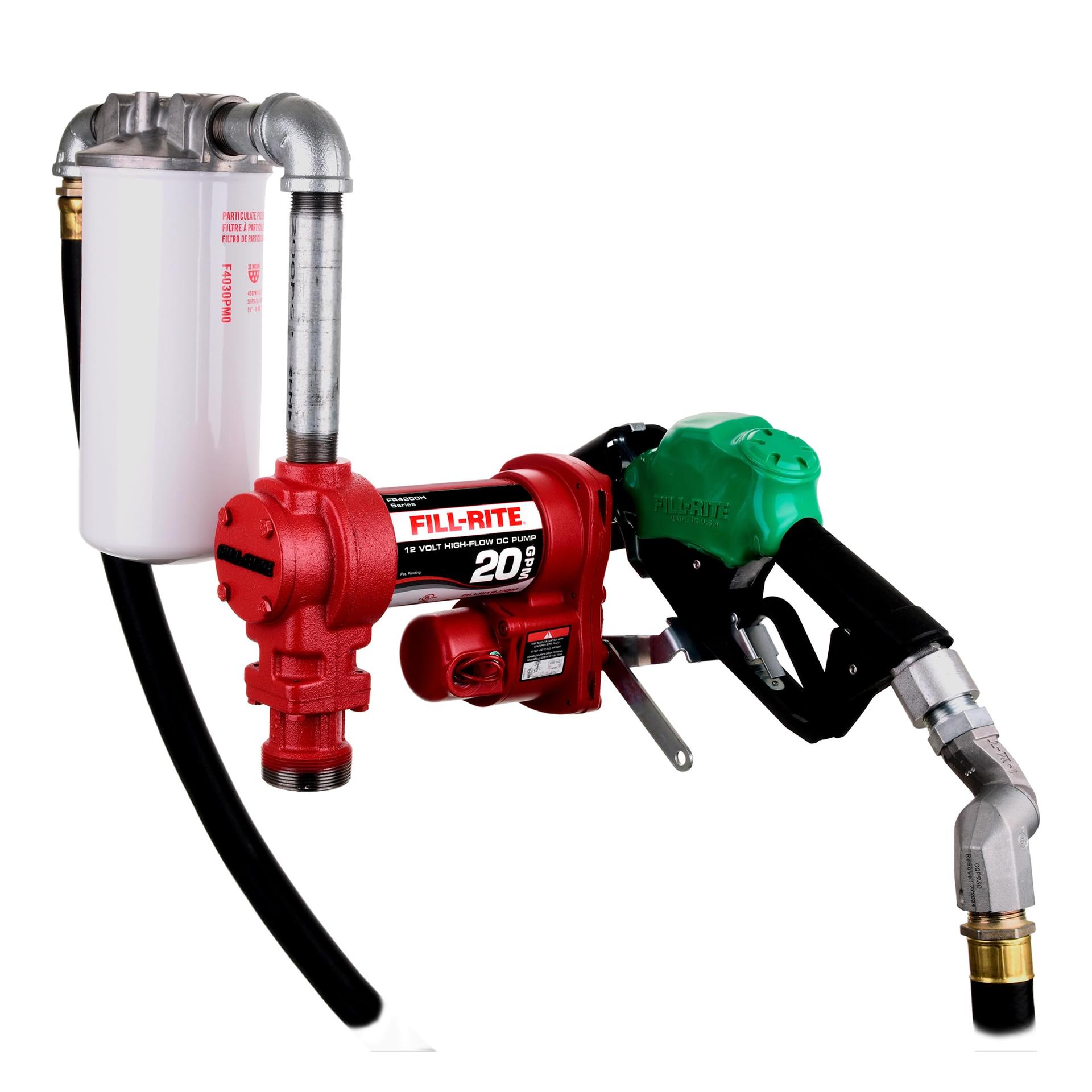 FILL-RITE FR4220HDSFQ 12V 20 GPM Fuel Transfer Pump w/Premium Filter Package - High quality product image showing FILL-RITE FR4220HDSFQ 12V 20 GPM Fuel Transfer Pump w/Premium Filter Package details and features FILL-RITE FR4220HDSFQ 12V 20 GPM Fuel Transfer Pump w/Premium Filter Package - High quality product image showing FILL-RITE FR4220HDSFQ 12V 20 GPM Fuel Transfer Pump w/Premium Filter Package details and features