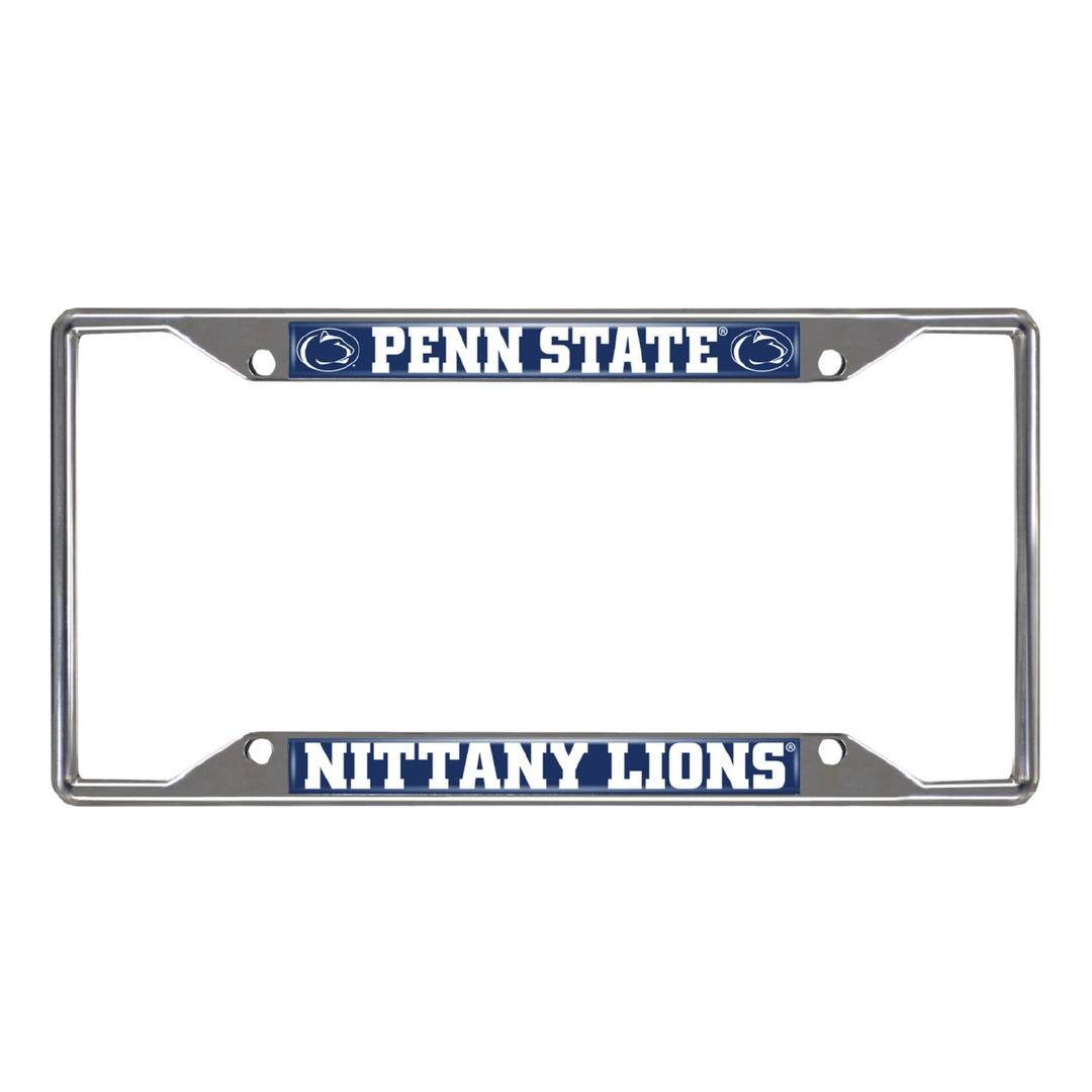 FANMATS 14880 Penn State Nittany Lions Chrome Metal License Plate Frame, Team Colors, 6.25in x 12.25in from The Twister Group FANMATS 14880 Penn State Nittany Lions Chrome Metal License Plate Frame, Team Colors, 6.25in x 12.25in - The Twister Group Tools product