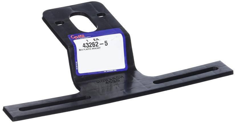 GROTE 43262-5 Black Universal Offset License Plate Bracket GROTE 43262-5 Black Universal Offset License Plate Bracket