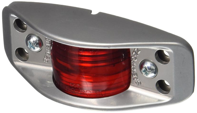GROTE 46282 Die-Cast (Aluminum Clearance Marker Light, Flat Back, No Socket Hole Required), Silver GROTE 46282 Die-Cast (Aluminum Clearance Marker Light, Flat Back, No Socket Hole Required), Silver