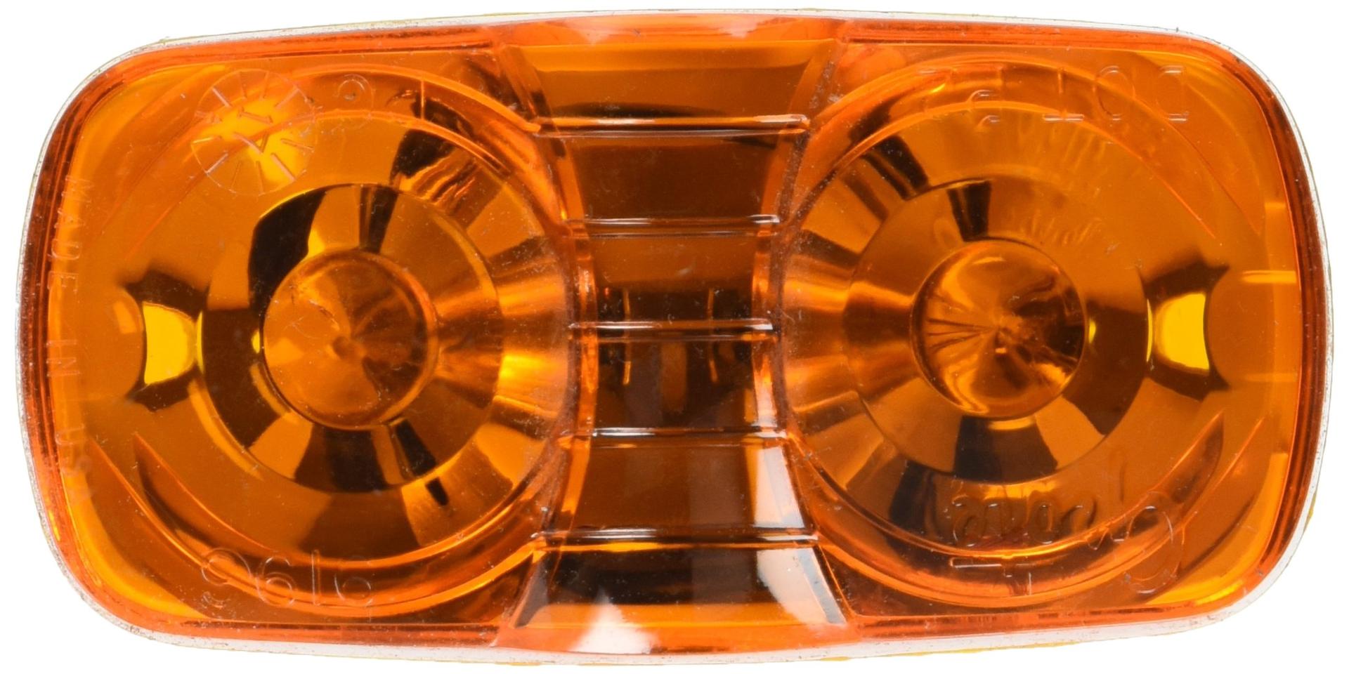 GROTE 46793-5 Yellow Two-Bulb Square-Corner Clearance Marker Light (Duramold) - High quality product image showing GROTE 46793-5 Yellow Two-Bulb Square-Corner Clearance Marker Light (Duramold) details and features GROTE 46793-5 Yellow Two-Bulb Square-Corner Clearance Marker Light (Duramold) - High quality product image showing GROTE 46793-5 Yellow Two-Bulb Square-Corner Clearance Marker Light (Duramold) details and features