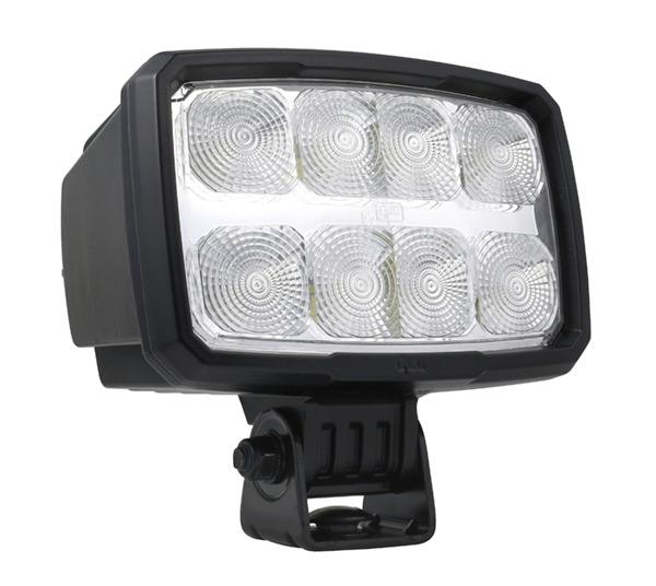 GROTE 63Z21 Work Light; Trilliant; Rectangular; Pedestal Mount; 80 Watt; 7000 Lumens; 5.7 AMP At 14 Volts/ 2.7 AMP At 28 Volts; White LED; Clear Polycarbonate Lens; Black Aluminum Housing; Long Range GROTE 63Z21 Work Light; Trilliant; Rectangular; Pedestal Mount; 80 Watt; 7000 Lumens; 5.7 AMP At 14 Volts/ 2.7 AMP At 28 Volts; White LED; Clear Polycarbonate Lens; Black Aluminum Housing; Long Range