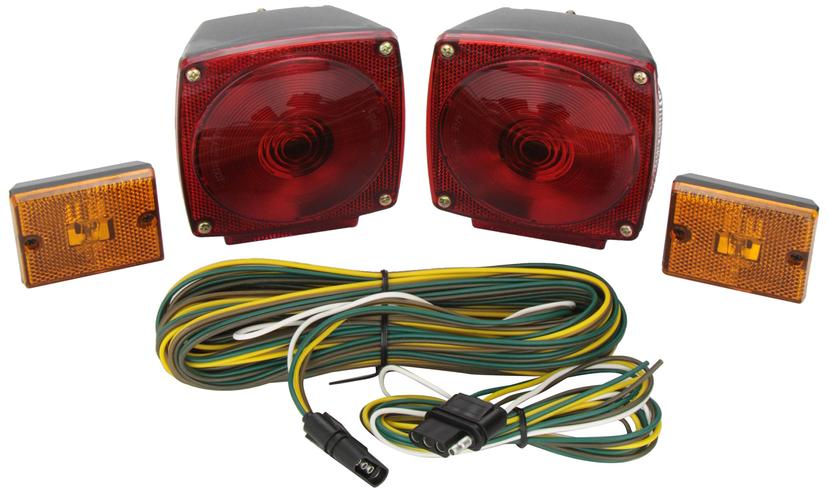 GROTE 65370-5 Trailer Lighting Kit (with Clearance Marker), Black GROTE 65370-5 Trailer Lighting Kit (with Clearance Marker), Black