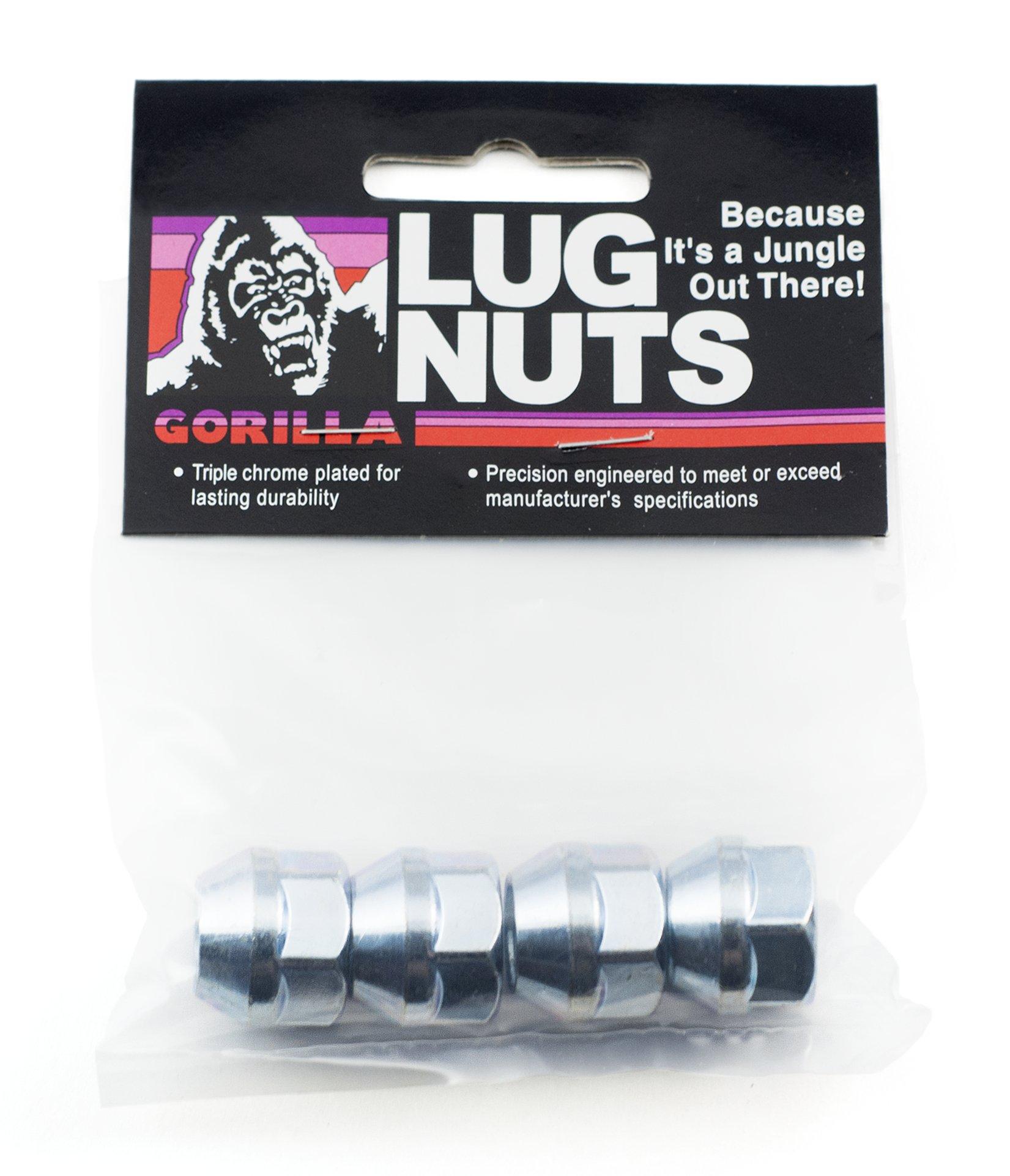 GORILLA 40047B Acorn Bulge Open End Lug Nuts (14mm x 1.50 Thread Size) - High quality product image showing GORILLA 40047B Acorn Bulge Open End Lug Nuts (14mm x 1.50 Thread Size) details and features GORILLA 40047B Acorn Bulge Open End Lug Nuts (14mm x 1.50 Thread Size) - High quality product image showing GORILLA 40047B Acorn Bulge Open End Lug Nuts (14mm x 1.50 Thread Size) details and features