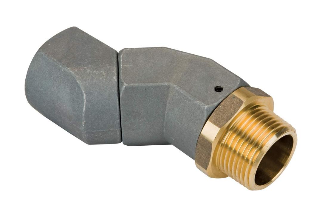 GPI 150400-04 Liquid Transfer Tank Pump Hose Fitting; Multi Plane 360 Degree Swivel; 1 Inch NPT Hose; Aluminum Alloy from The Twister Group GPI 150400-04 Liquid Transfer Tank Pump Hose Fitting; Multi Plane 360 Degree Swivel; 1 Inch NPT Hose; Aluminum Alloy - The Twister Group Tools product