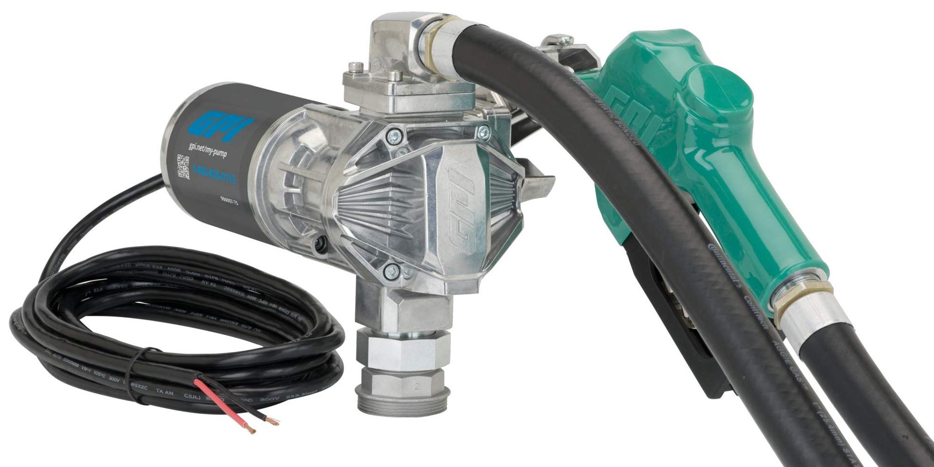 GPI 162000-03 G20 - Fuel Transfer Pump 12 Volt - Automatic Nozzle, 20 GPM 12v Fuel Transfer Pump, 14FT Hose, Adjustable Suction Pipe - High quality product image showing GPI 162000-03 G20 - Fuel Transfer Pump 12 Volt - Automatic Nozzle, 20 GPM 12v Fuel Transfer Pump, 14FT Hose, Adjustable Suction Pipe details and features GPI 162000-03 G20 - Fuel Transfer Pump 12 Volt - Automatic Nozzle, 20 GPM 12v Fuel Transfer Pump, 14FT Hose, Adjustable Suction Pipe - High quality product image showing GPI 162000-03 G20 - Fuel Transfer Pump 12 Volt - Automatic Nozzle, 20 GPM 12v Fuel Transfer Pump, 14FT Hose, Adjustable Suction Pipe details and features