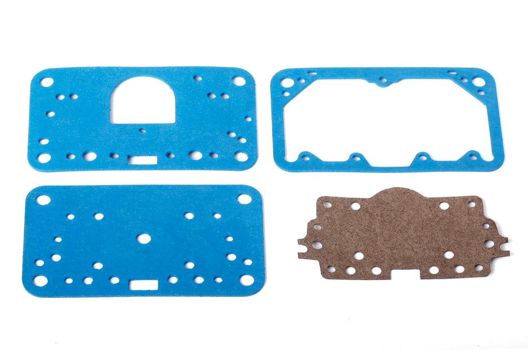 HOLLEY 108-201 GASKET ASSORTMNTS, For Use With Holley Model 4160 Carburetor; Primary and Secondary; Blue and Brown; Non-Stick; 1 of Each from The Twister Group HOLLEY 108-201 GASKET ASSORTMNTS, For Use With Holley Model 4160 Carburetor; Primary and Secondary; Blue and Brown; Non-Stick; 1 of Each - The Twister Group Tools product