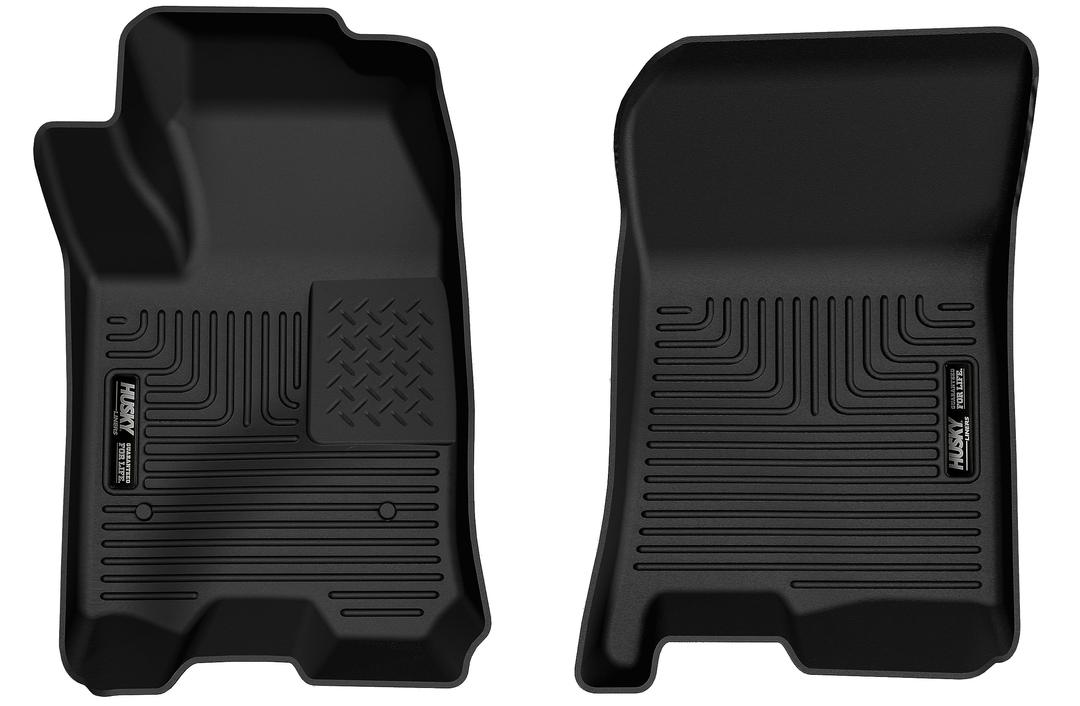 HUSKY LINERS 13221 Weatherbeater Floor Mats | Fits 2023 - 2024 Chevrolet Colorado & GMC Canyon Crew Cab | Front Row, 2-pc Black from The Twister Group HUSKY LINERS 13221 Weatherbeater Floor Mats | Fits 2023 - 2024 Chevrolet Colorado & GMC Canyon Crew Cab | Front Row, 2-pc Black - The Twister Group Tools product