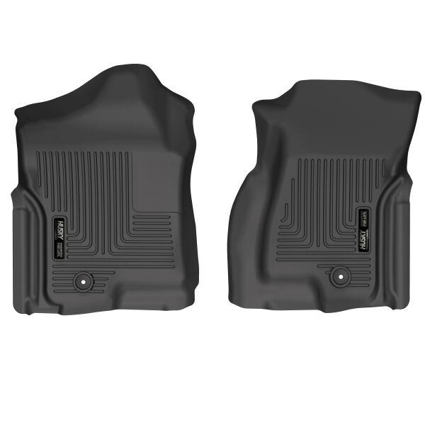 HUSKY LINERS 13241 FRONT FLOOR LINERS, Molded Fit; Raised Ridge; Black; TPO (Thermoplastic Olefin); 2 Piece from The Twister Group HUSKY LINERS 13241 FRONT FLOOR LINERS, Molded Fit; Raised Ridge; Black; TPO (Thermoplastic Olefin); 2 Piece - The Twister Group Tools product