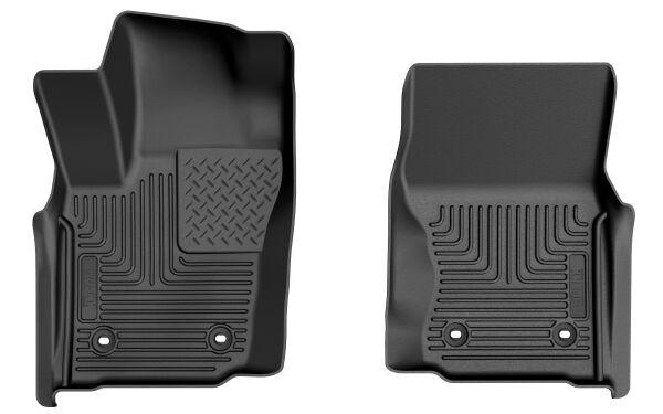 HUSKY LINERS 13921 WB FRONT FLOOR LINER, Direct Fit; Raised Ridge; Black; TPO (Thermoplastic Olefin); 2 Piece from The Twister Group HUSKY LINERS 13921 WB FRONT FLOOR LINER, Direct Fit; Raised Ridge; Black; TPO (Thermoplastic Olefin); 2 Piece - The Twister Group Tools product