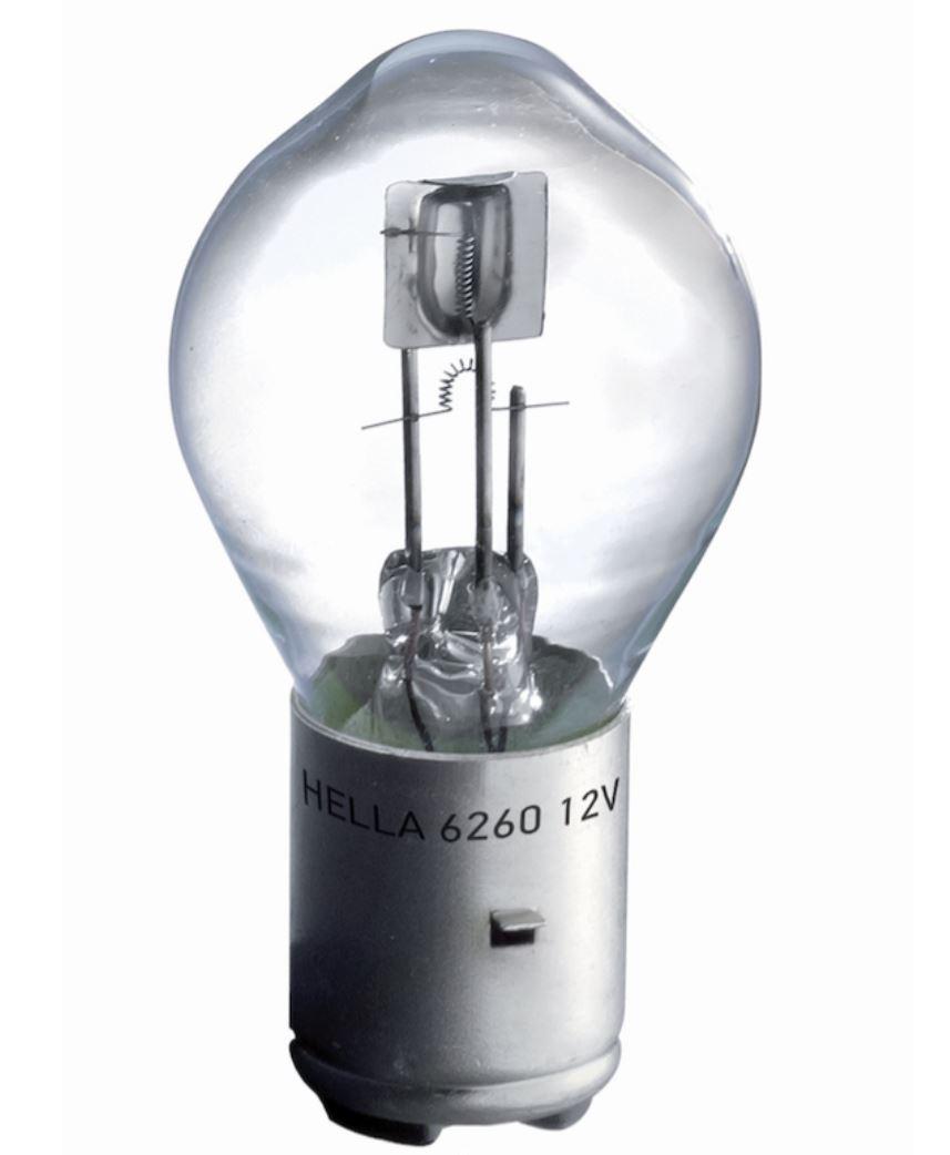 HELLA 002084161 BULB 6260 12V 60/60W BA20D B11 S2, S2 Halogen; 60/60 Watt White Bulb; Single from The Twister Group HELLA 002084161 BULB 6260 12V 60/60W BA20D B11 S2, S2 Halogen; 60/60 Watt White Bulb; Single - The Twister Group product