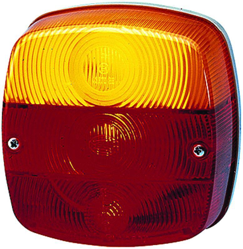 HELLA 002578701 LMP TAIL/STOP/TURN, Red/ Amber Lens; Halogen; With Indicator; Single from The Twister Group HELLA 002578701 LMP TAIL/STOP/TURN, Red/ Amber Lens; Halogen; With Indicator; Single - The Twister Group product
