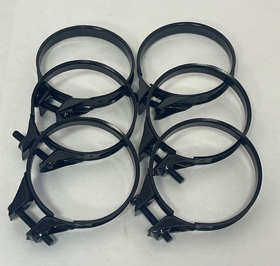 HELIX RACING 110-1038 OEM STYLE BLACK 35-38MM 6PK, 1.37 Inch To 1-1/2 Inch Clamping Range; OEM Style; Black Anodized Finish; Pack Of 6 from The Twister Group HELIX RACING 110-1038 OEM STYLE BLACK 35-38MM 6PK, 1.37 Inch To 1-1/2 Inch Clamping Range; OEM Style; Black Anodized Finish; Pack Of 6 - The Twister Group Tools product