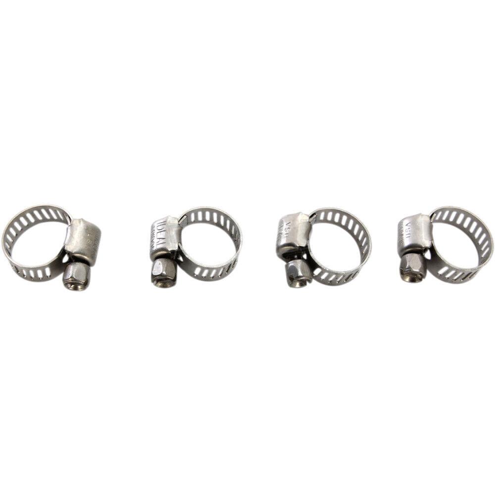 HELIX RACING 114-6404 ALL STAINLESS WORM DRIVE 6-16MM 4P, 0.23 Inch To 0.62 Inch Clamping Range; Worm Gear Style; Stainless Steel; Pack Of 4 from The Twister Group HELIX RACING 114-6404 ALL STAINLESS WORM DRIVE 6-16MM 4P, 0.23 Inch To 0.62 Inch Clamping Range; Worm Gear Style; Stainless Steel; Pack Of 4 - The Twister Group Tools product