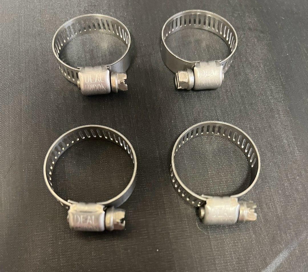 HELIX RACING 114-6410 ALL STAINLESS WORM DRIVE 10-27MM 4, 0.39 Inch To 1.06 Inch Clamping Range; Worm Gear Style; Stainless Steel; Pack Of 4 from The Twister Group HELIX RACING 114-6410 ALL STAINLESS WORM DRIVE 10-27MM 4, 0.39 Inch To 1.06 Inch Clamping Range; Worm Gear Style; Stainless Steel; Pack Of 4 - The Twister Group Tools product