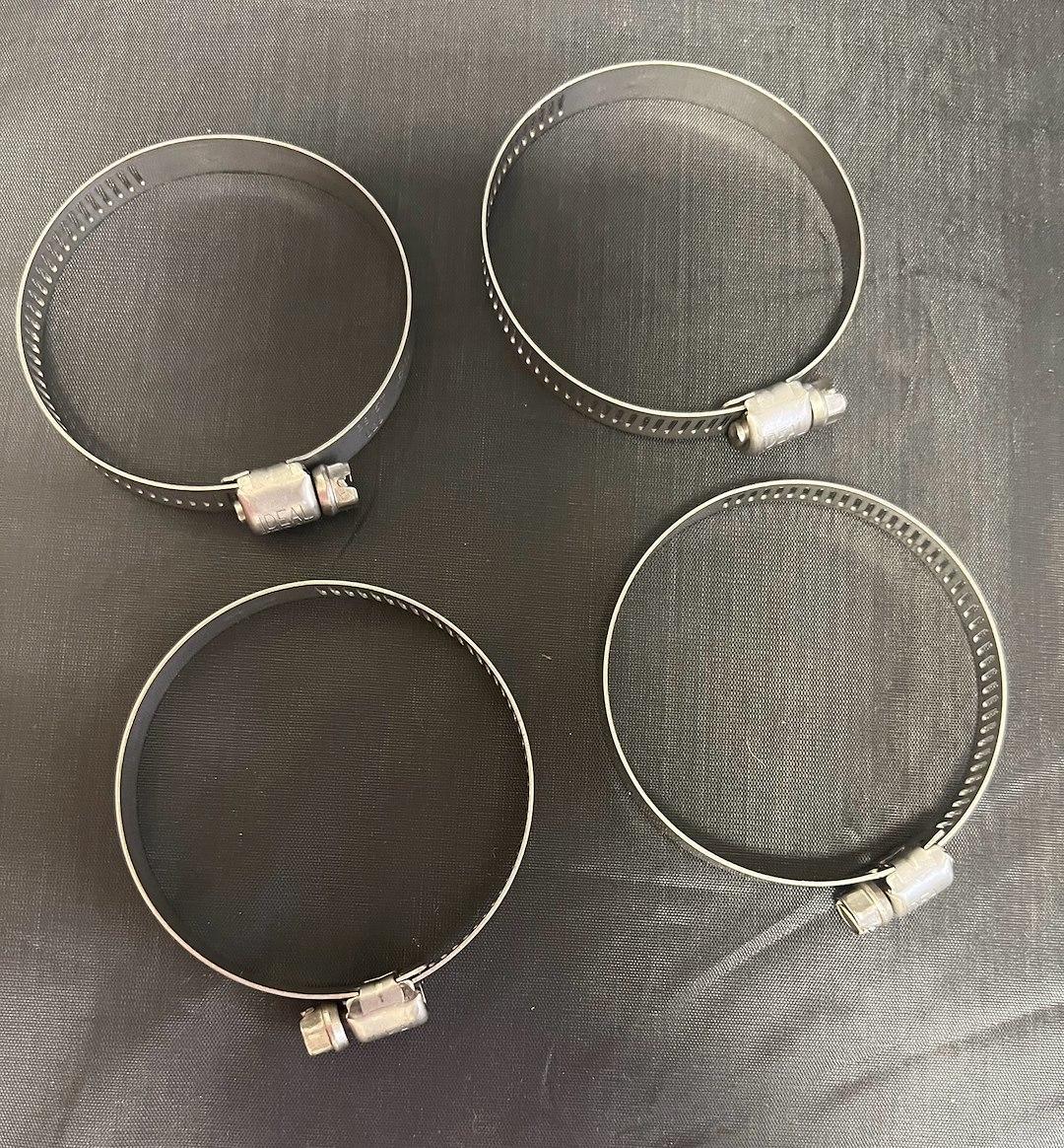 HELIX RACING 114-6424 ALL STAINLESS WORM DRIVE 26-51MM 4, 1 Inch To 2 Inch Clamping Range; Worm Gear Style; Stainless Steel; Pack Of 4 from The Twister Group HELIX RACING 114-6424 ALL STAINLESS WORM DRIVE 26-51MM 4, 1 Inch To 2 Inch Clamping Range; Worm Gear Style; Stainless Steel; Pack Of 4 - The Twister Group Tools product