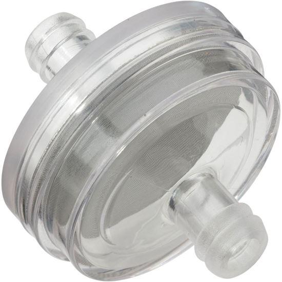 HELIX RACING 118-9016 FUEL FILTER 1/4FT (6MM) LARGE DISK, Complete Assembly; In-Line; 1/4 Inch Inlet/Outlet; Large Disk Shape; 150 Micron Stainless Steel Screen Element; Clear Housing; 700 To 720 Milliliter Per Minute Flow Rate; Single from The Twister Group HELIX RACING 118-9016 FUEL FILTER 1/4FT (6MM) LARGE DISK, Complete Assembly; In-Line; 1/4 Inch Inlet/Outlet; Large Disk Shape; 150 Micron Stainless Steel Screen Element; Clear Housing; 700 To 720 Milliliter Per Minute Flow Rate; Single - The Twister Group Tools product
