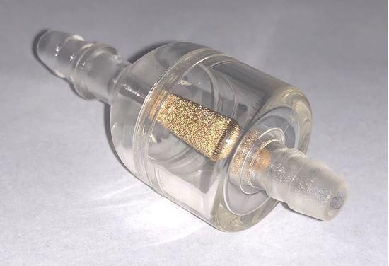 HELIX RACING 118-9302 FUEL FILTER 1/4FT (6MM) BULLET SHA, Complete Assembly; In-Line; 1/4 Inch Inlet/Outlet; Bullet Shape; 40 Micron Copper Pellet Sinter Element; Clear Housing; 590 To 600 Milliliter Per Minute Flow Rate; Single from The Twister Group HELIX RACING 118-9302 FUEL FILTER 1/4FT (6MM) BULLET SHA, Complete Assembly; In-Line; 1/4 Inch Inlet/Outlet; Bullet Shape; 40 Micron Copper Pellet Sinter Element; Clear Housing; 590 To 600 Milliliter Per Minute Flow Rate; Single - The Twister Group Tools product