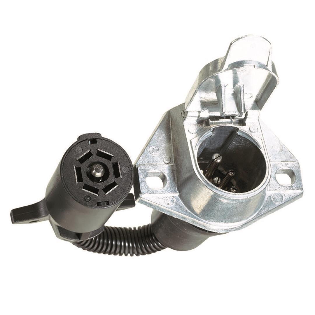 HUSKY TOWING 13064 7 RV Blade to 7 Pin Adapter from The Twister Group HUSKY TOWING 13064 7 RV Blade to 7 Pin Adapter - The Twister Group Tools product