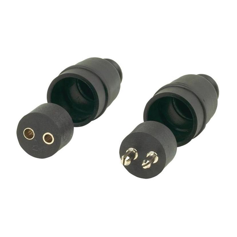 HUSKY TOWING 30258 Products Connector, 2-Pin Round HUSKY TOWING 30258 Products Connector, 2-Pin Round