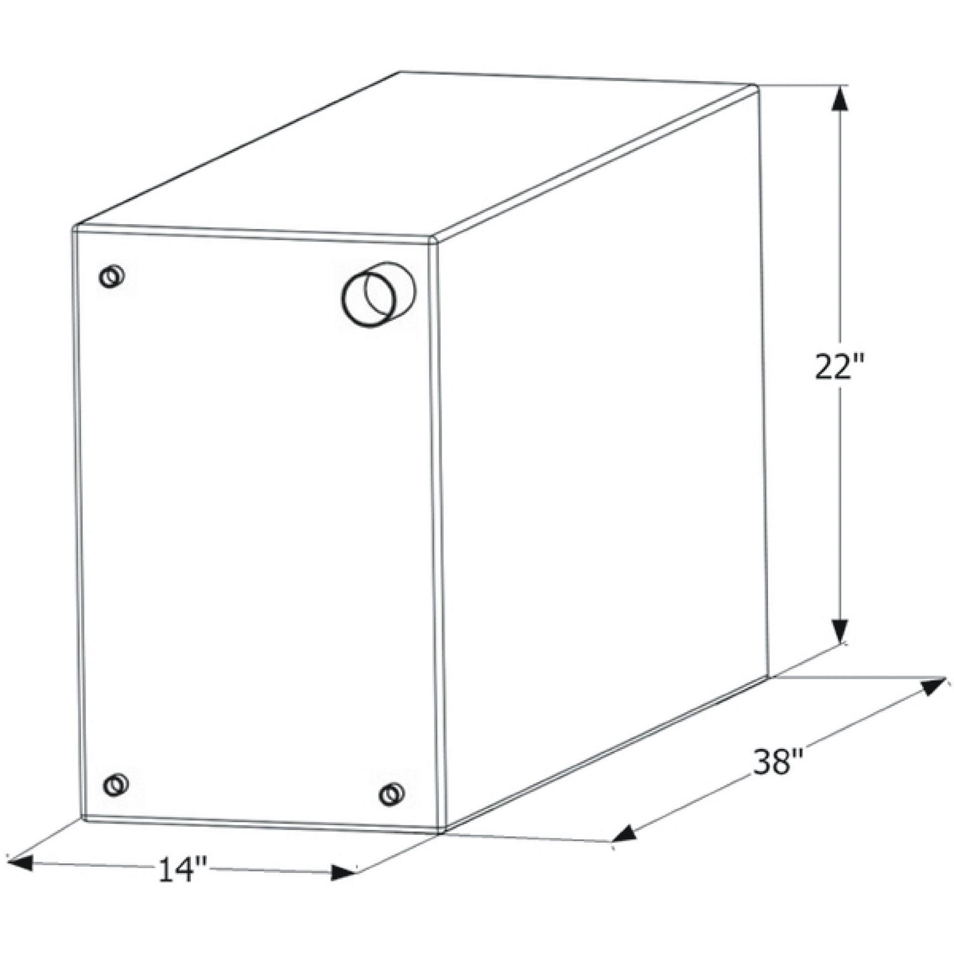 ICON 12717 Technologies - WT2453 50 gal. Fresh Water Tank with 1/2 INCH Fittings - High quality product image showing ICON 12717 Technologies - WT2453 50 gal. Fresh Water Tank with 1/2 INCH Fittings details and features ICON 12717 Technologies - WT2453 50 gal. Fresh Water Tank with 1/2 INCH Fittings - High quality product image showing ICON 12717 Technologies - WT2453 50 gal. Fresh Water Tank with 1/2 INCH Fittings details and features