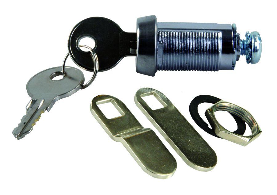 JR PRODUCTS 00175 Compartment Door Key Lock - 1-1/8 INCH from The Twister Group JR PRODUCTS 00175 Compartment Door Key Lock - 1-1/8 INCH - The Twister Group product