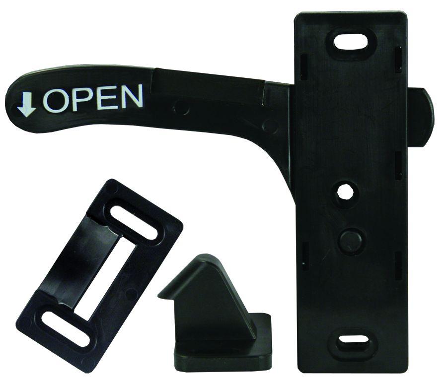 JR PRODUCTS 10775 Screen Door Latch - Left Hand from The Twister Group JR PRODUCTS 10775 Screen Door Latch - Left Hand - The Twister Group Tools product