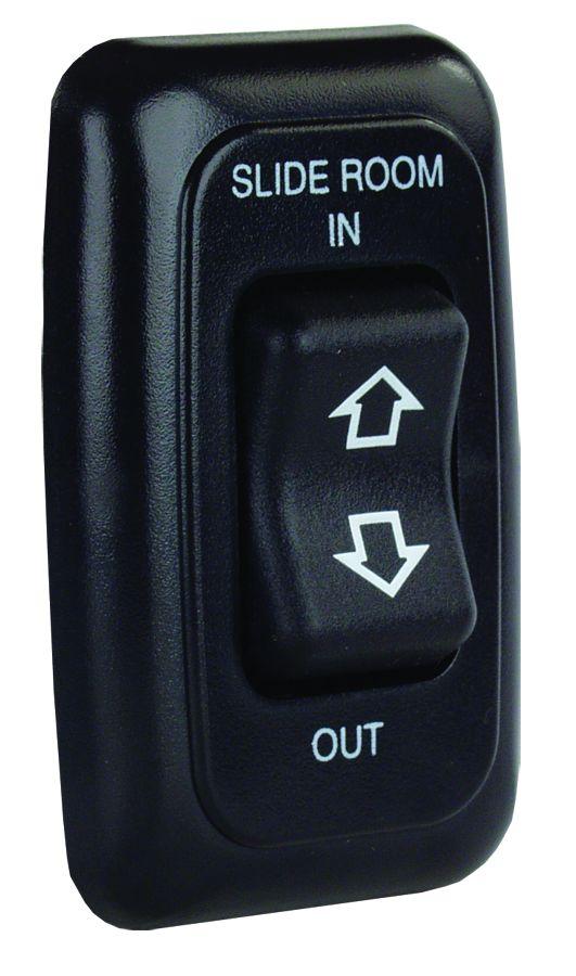 JR PRODUCTS 12285 Black Single Slide-Out Switch Assembly with Bezel from The Twister Group JR PRODUCTS 12285 Black Single Slide-Out Switch Assembly with Bezel - The Twister Group Tools product