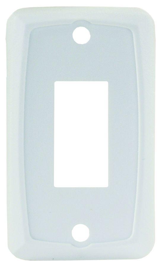 JR PRODUCTS 12845 White Single Switch Face Plate from The Twister Group JR PRODUCTS 12845 White Single Switch Face Plate - The Twister Group product
