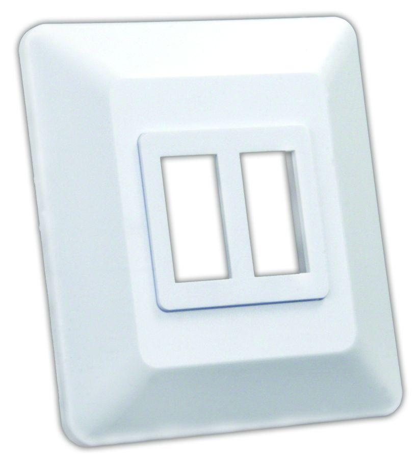 JR PRODUCTS 13615 Switch Base and Face Plate - Double,White - High quality product image showing JR PRODUCTS 13615 Switch Base and Face Plate - Double,White details and features JR PRODUCTS 13615 Switch Base and Face Plate - Double,White - High quality product image showing JR PRODUCTS 13615 Switch Base and Face Plate - Double,White details and features
