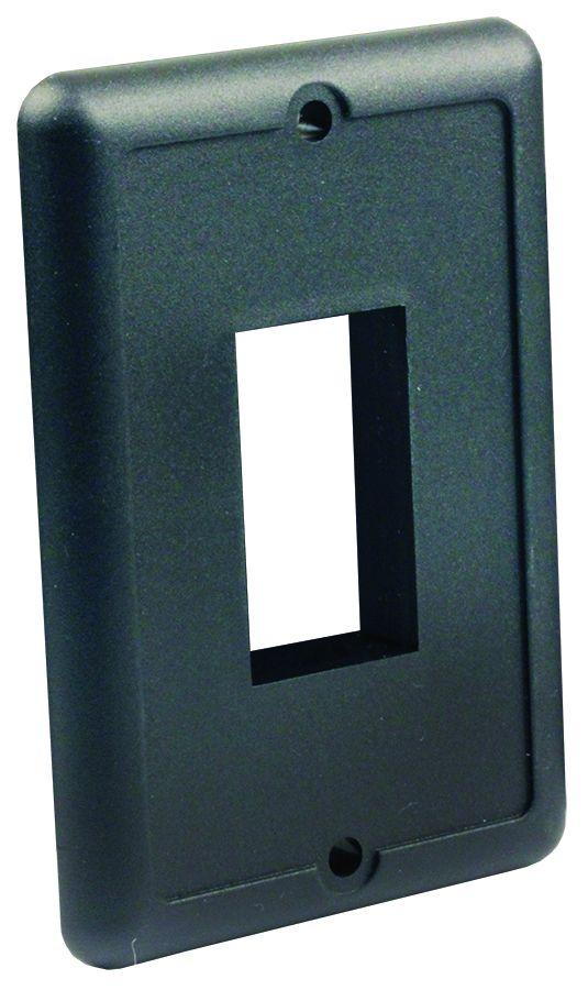 JR PRODUCTS 14045 Black Single Switch Plate from The Twister Group JR PRODUCTS 14045 Black Single Switch Plate - The Twister Group Tools product